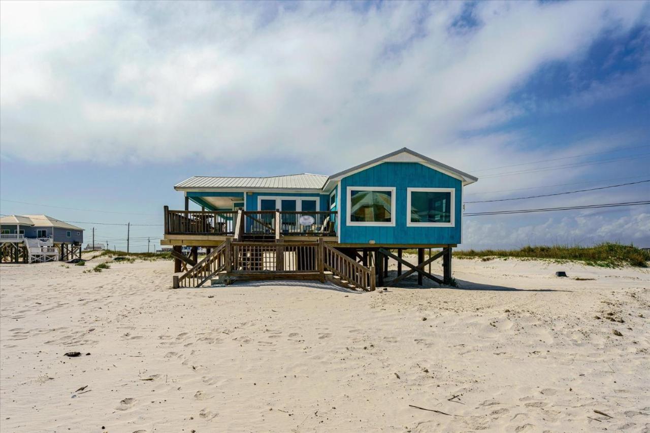 Knee Deep - Amazing Beach Cottage Locates On Sugar White Sands, Great Gulf And Bay Views, Home Dauphin Island Kültér fotó