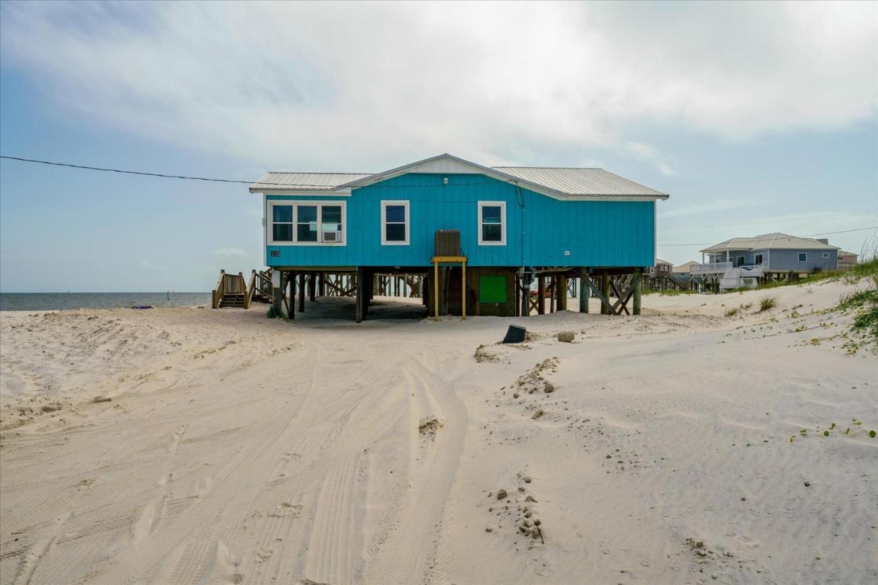 Knee Deep - Amazing Beach Cottage Locates On Sugar White Sands, Great Gulf And Bay Views, Home Dauphin Island Kültér fotó