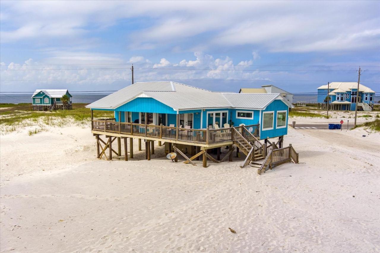 Knee Deep - Amazing Beach Cottage Locates On Sugar White Sands, Great Gulf And Bay Views, Home Dauphin Island Kültér fotó