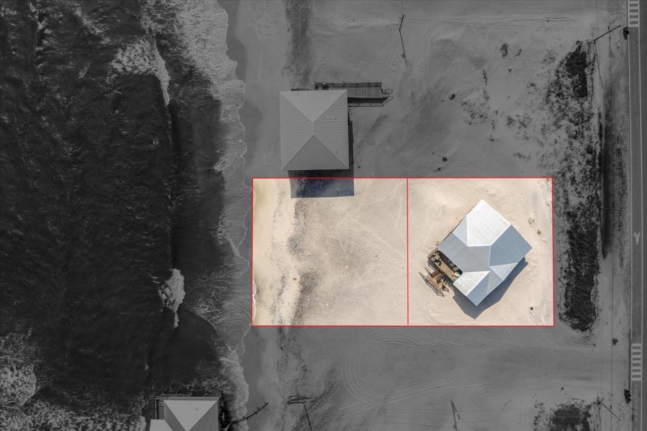 Knee Deep - Amazing Beach Cottage Locates On Sugar White Sands, Great Gulf And Bay Views, Home Dauphin Island Kültér fotó