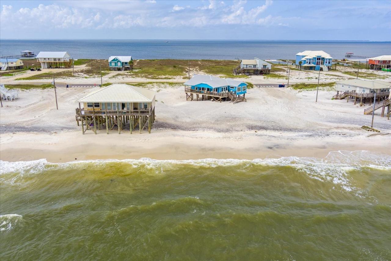 Knee Deep - Amazing Beach Cottage Locates On Sugar White Sands, Great Gulf And Bay Views, Home Dauphin Island Kültér fotó