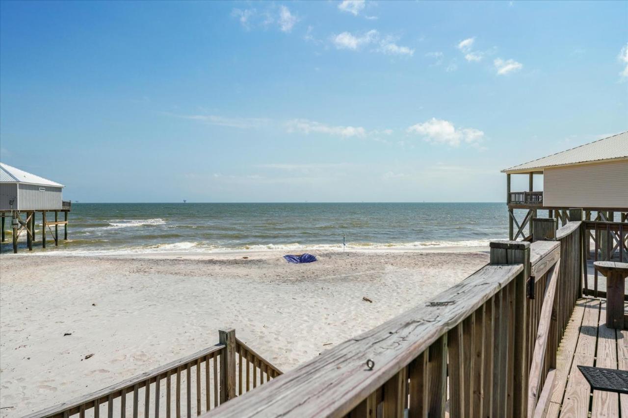 Knee Deep - Amazing Beach Cottage Locates On Sugar White Sands, Great Gulf And Bay Views, Home Dauphin Island Kültér fotó